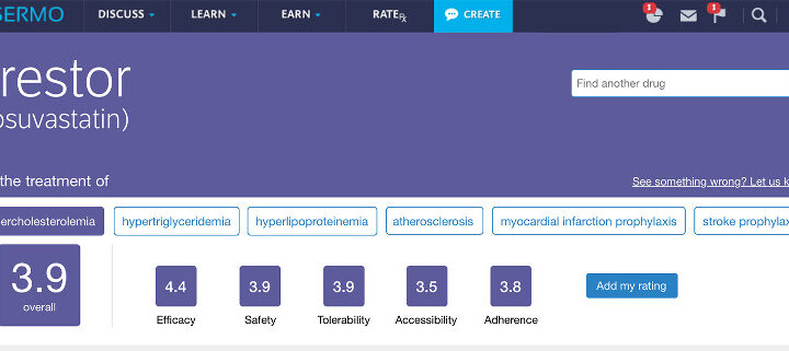 Sermo Drug Ratings